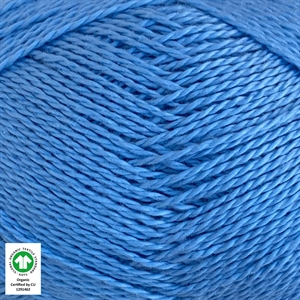 3758 LYS DUEBLÅ ØKOLOGISK PIMABOMULD GOTS